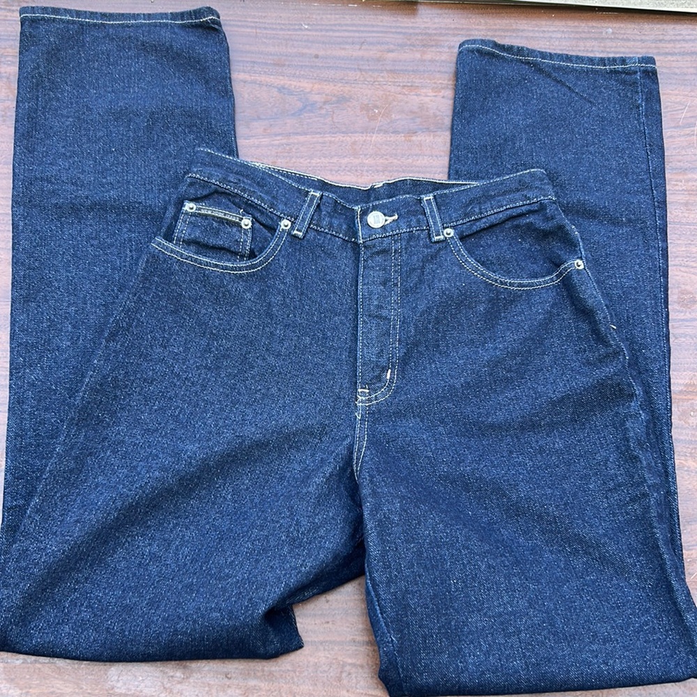 High waisted bootcut jeans